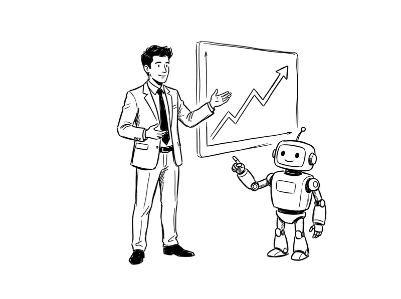 رسم حبر — الذكاء الاصطناعي والتحول الرقمي